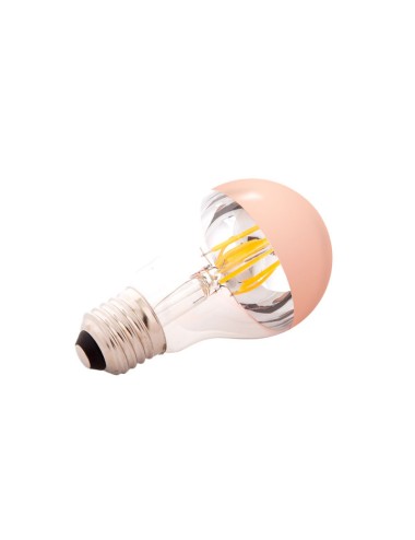 Ampoule LED E27 4W  273Lm 2000ºK Filament A6 Réflecteur Cuivre 40.000H [WR-A60-COPPER-4W-WW]