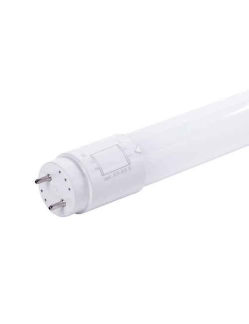 Tube LED T8 18W 2.340Lm 6000ºK Verre 120Cm  Lien 2 Extremos 40.000H [WR-T8GL120-18W-CW]